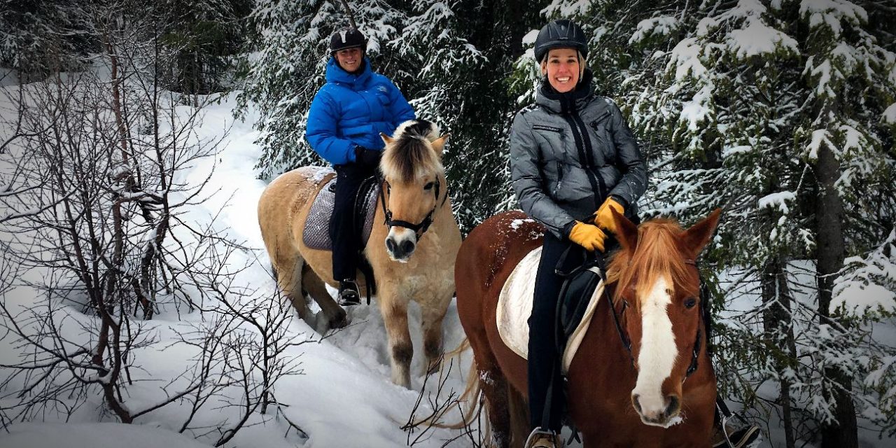 Horseback riding - Horseback riding winter adventure in Norway - Myhre Gård